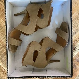 Dolce Vita suede cage heels - size 7